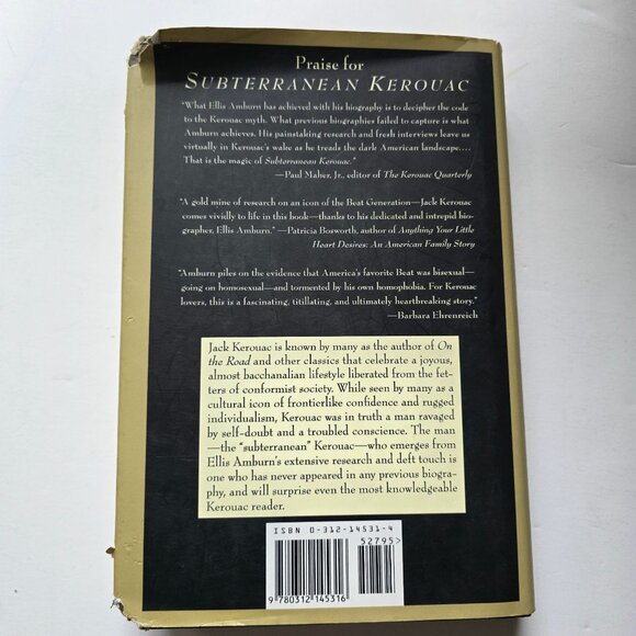 Subterranean Kerouac The Hidden Life of Jack Kerouac By Ellis Amburn 1998 Hardco - Picture 3 of 6